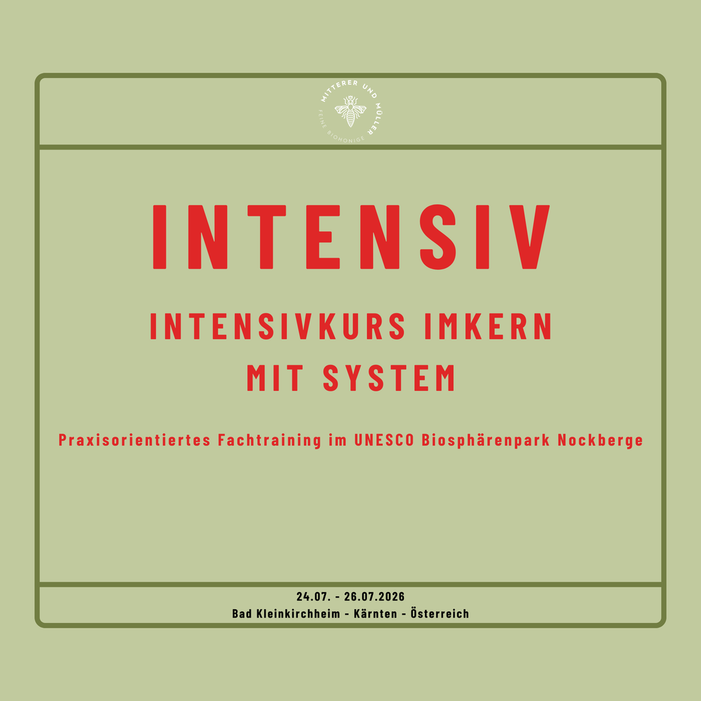 Intensivkurs Imkern mit System: 24.07. - 26.07. 2026