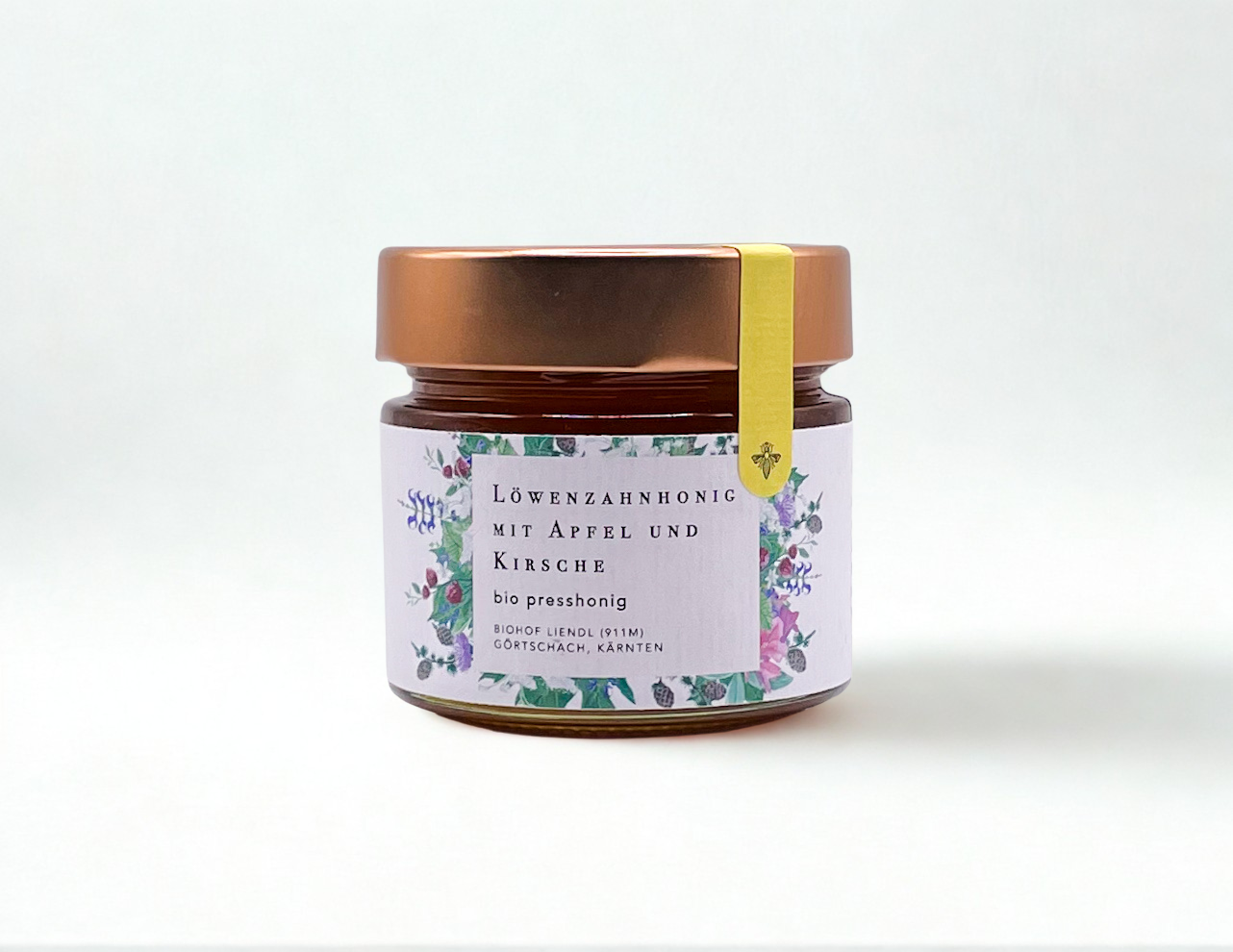 Bio-Presshonig (Rohhonig) Löwenzahn, Apfel & Kirsche
